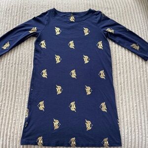 Lilly Pulitzer Girls Little Bay Angel Fish Dress XL 12-14